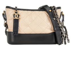 Small Gabrielle, Leather, Beige/Black, 24316491(2017/18), DB/B, 2*